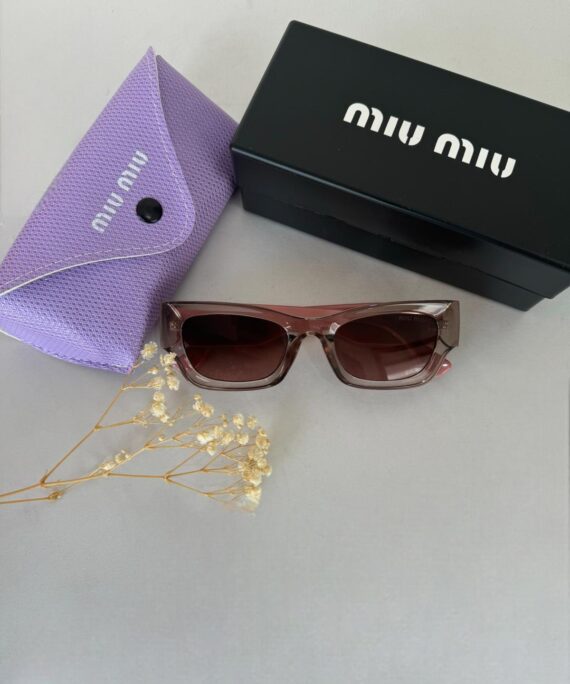YENİ Miu Miu 10WS Güneş Gözlüğü - Pembe