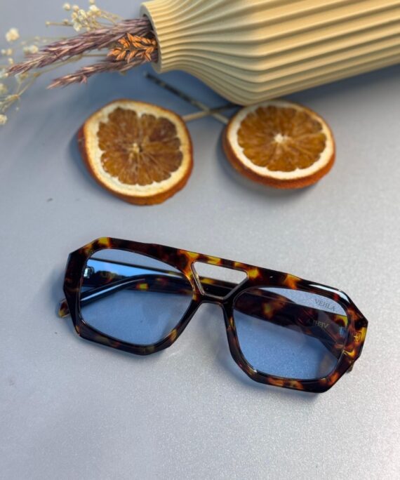 Vehla River – Tort / Sky Güneş Gözlüğü - Leopar mavi