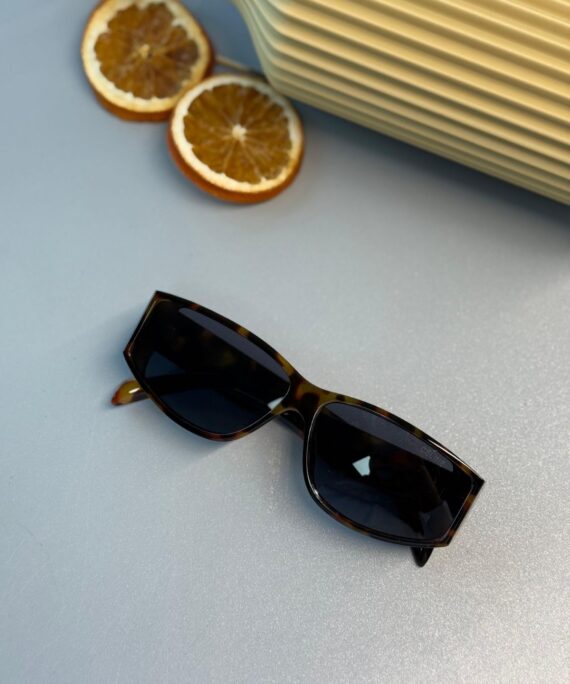 Celine Slim Rectangular Güneş Gözlüğü- Havana - Gri Degrade Lens