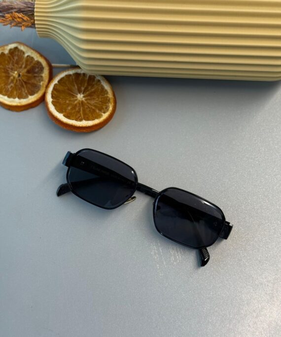 Celine Triomphe Metal Square Güneş Gözlüğü - Black