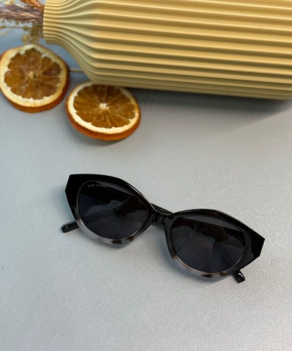 Saint Laurent SL M143 Cat-Eye Güneş Gözlüğü - Siyah Degrade