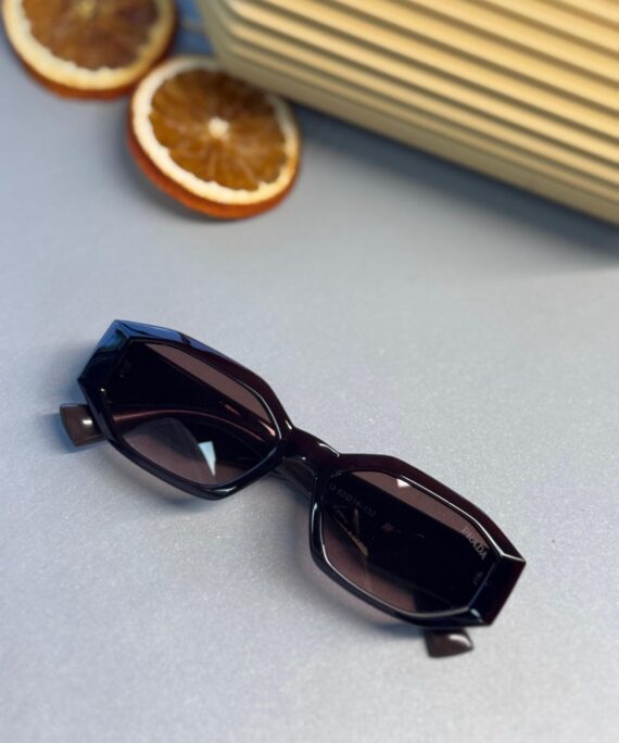 Prada Retro Effect Güneş Gözlüğü - Kahve