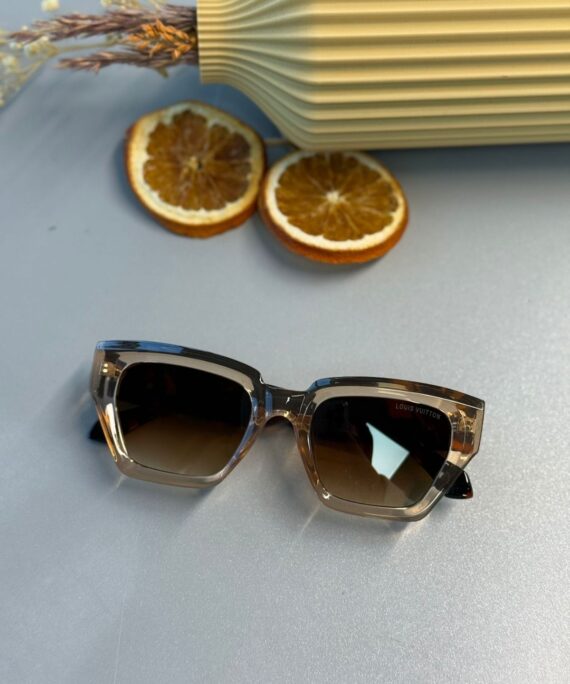 Louis Vuitton Clash Kare Güneş Gözlüğü - Kahve