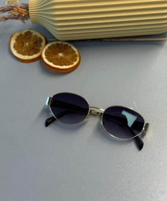 CELİNE İthal GÜNEŞ GÖZLÜĞÜ-908070- Gold Mavi