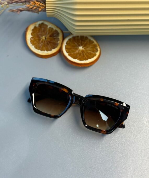 Louis Vuitton Clash Kare Güneş Gözlüğü - Tortoise Brown