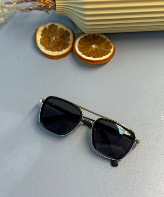 Lacoste Unisex Güneş Gözlüğü - Siyah Gold