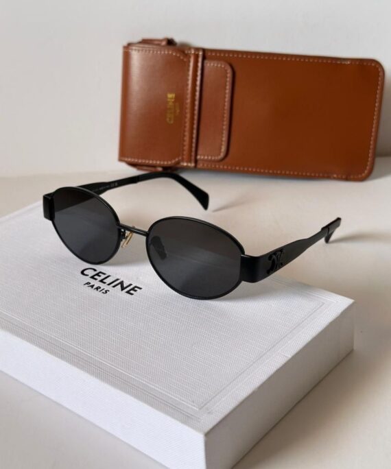Celine Original Premium Full Set Güneş Gözlüğü - Siyah
