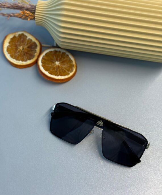 Maybach Eyewear Exelero Unisex Güneş Gözlüğü - Siyah Silver