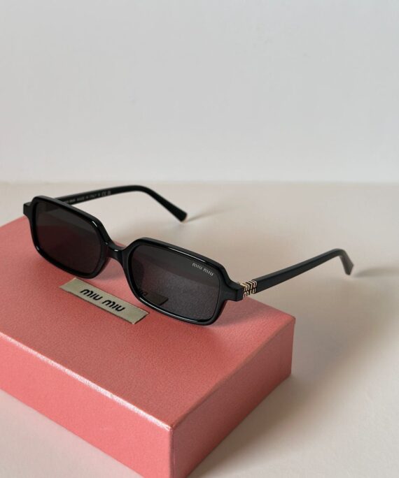 Mıu Mıu İthal Kare Güneş Gözlüğü - Siyah