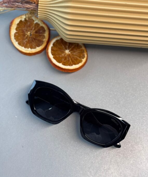 Versace Gold Detay Güneş Gözlüğü - Siyah