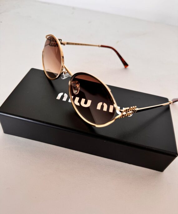 MIU MIU 54ZS ZVN50D Kahverengi Kadın Güneş Gözlüğü