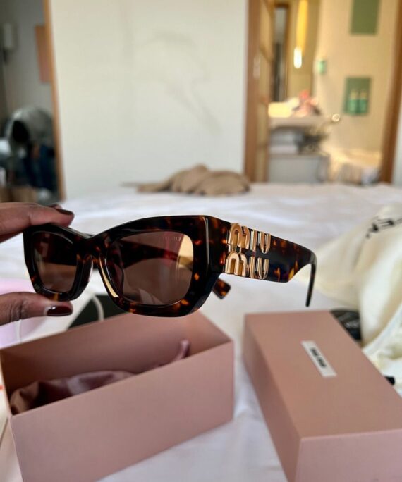 MIU MIU 09WS 1AB5S0 Kahverengi Kadın Güneş Gözlüğü