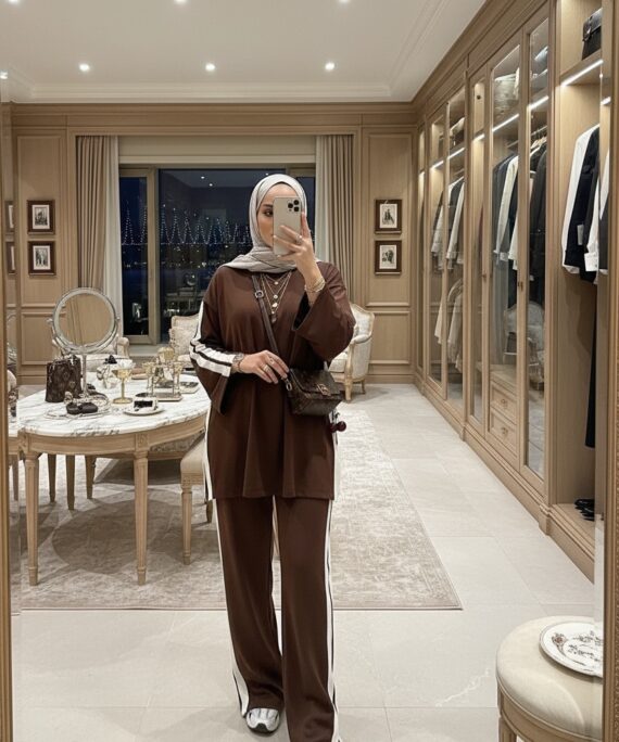 Alto Oysho İkili Takım TK100402 - Kahve