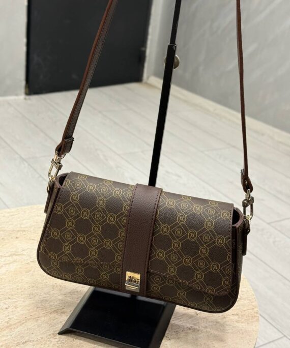 Vakko bayan yazılı portföy çanta siyah