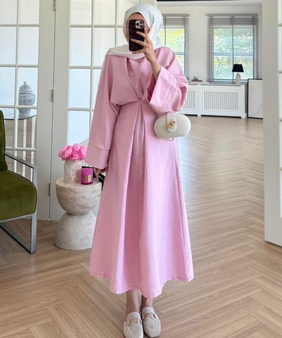 Jade Elbise L10046 - Pembe