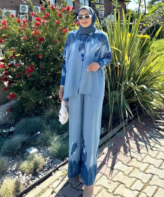 Alina İkili Takım TK10046 - Okyanus Mavi