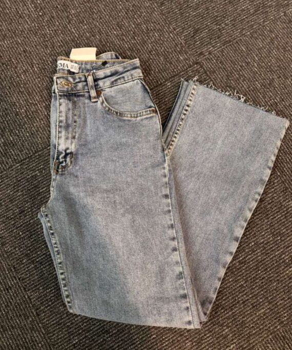 Boyfriend Kadın Jean Pantolon  PNT100368 - Kot Mavi