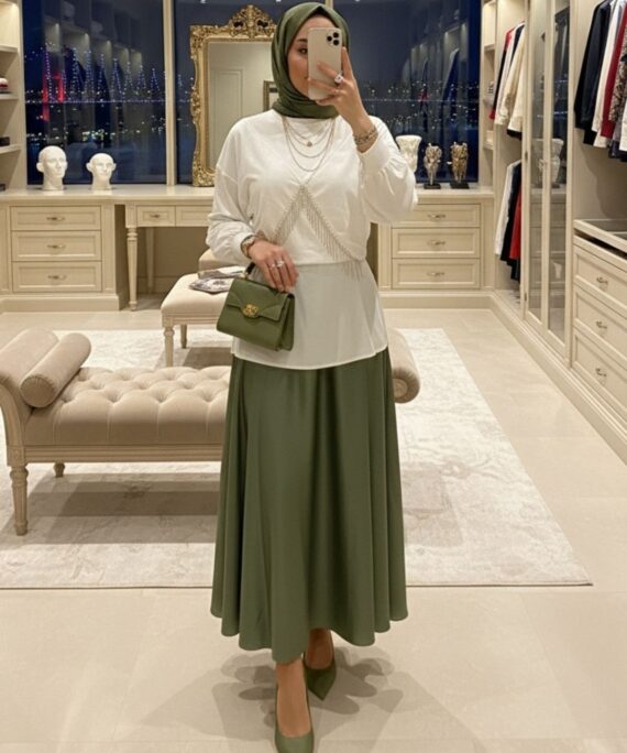 Mony Saten Etek ETK100409 – Pastel Yeşil