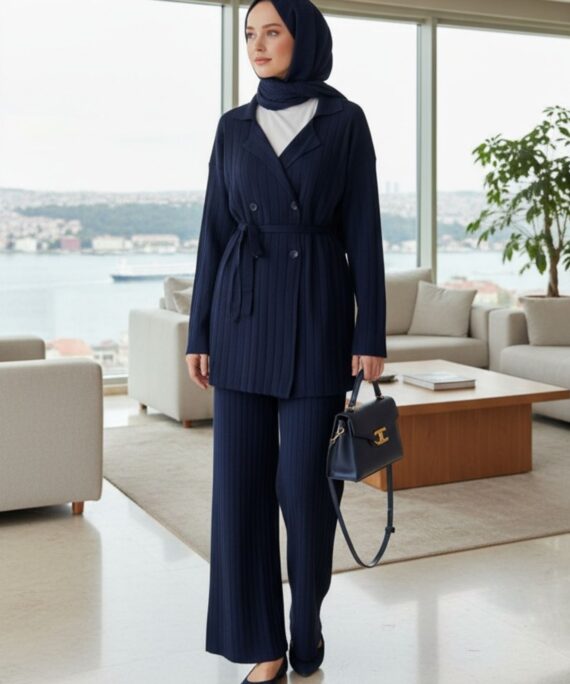 Triko İkili Takım TK100433 - Lacivert