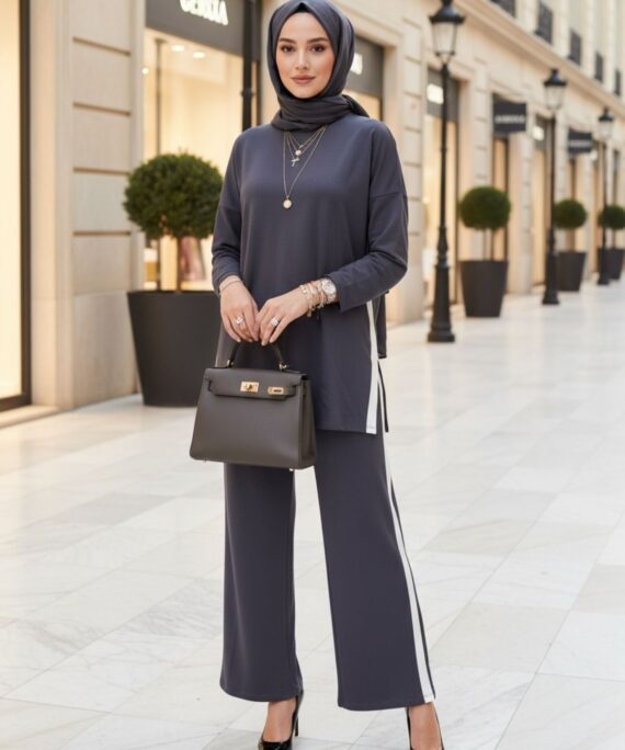 Alto Oysho İkili Takım TK100402 - Gri