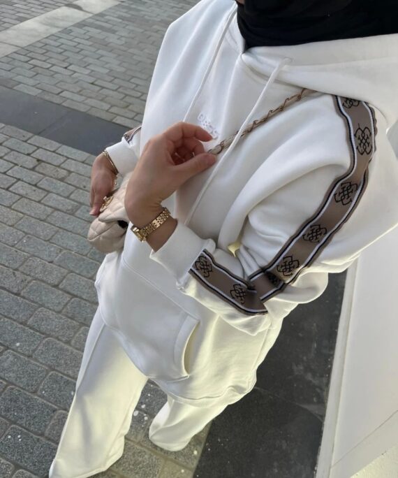 Ges Holi Tasarım Sweat SWT100438- Krem