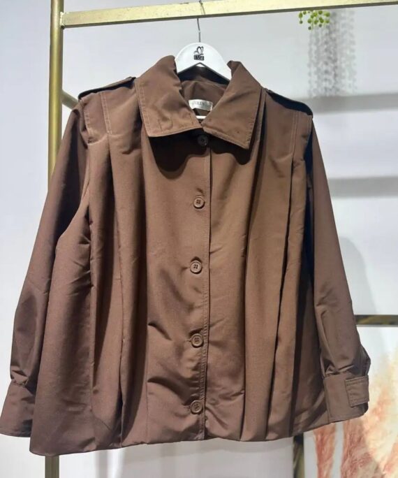Zara Bomber Trençkot  DŞ100237 -  Acı Kahve
