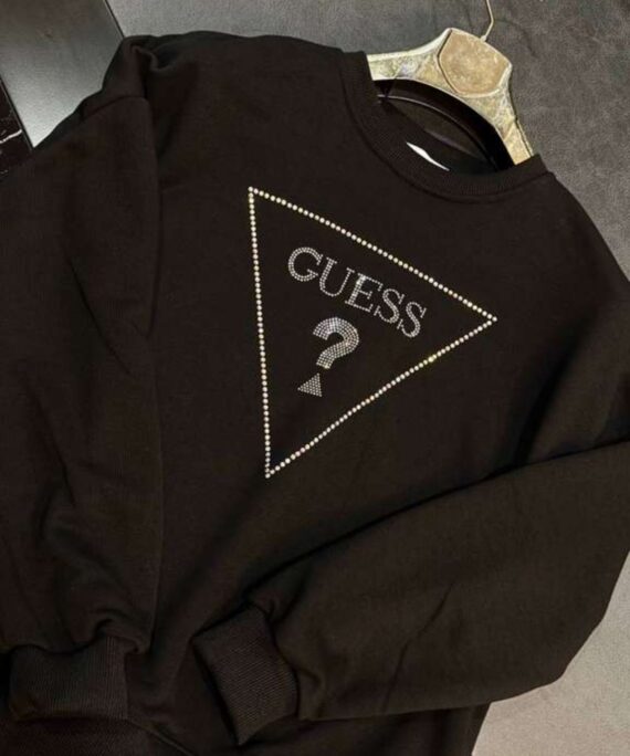 Ges Liliy Taş Detay Sweat SWT100447 - Siyah