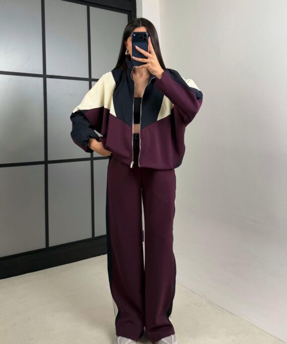 stvarius 3 Renkli Paraşüt İkili Takım - Bordo