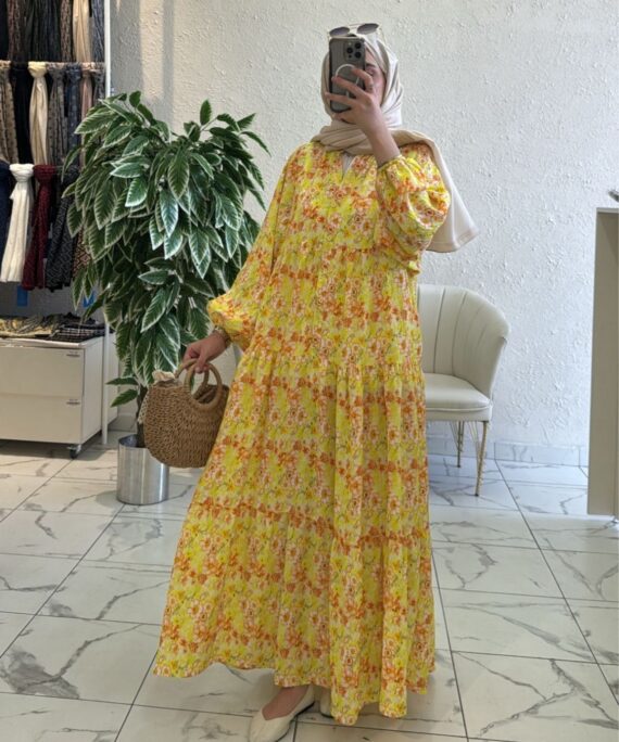 Limo Glow Elbise - Limonella