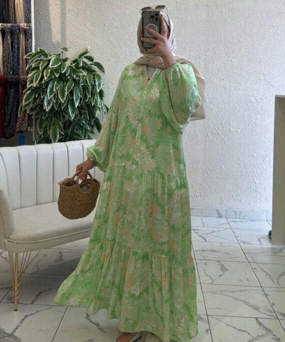 Fresh Cool Breeze Elbise -  Pastel