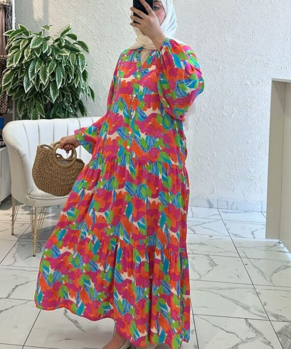 Fiesta Karnaval Elbise L1006 - Tutti Frutti