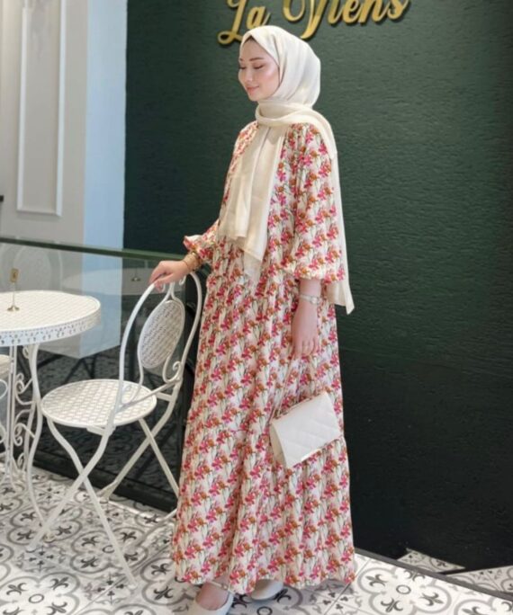 Mozzi Elbise L10070 - Kiraz