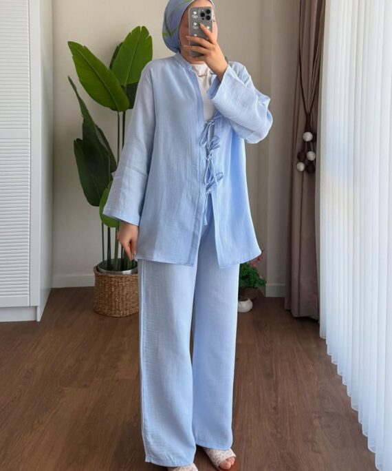 Elvin İkili Takım TK100149 - Buz Mavi