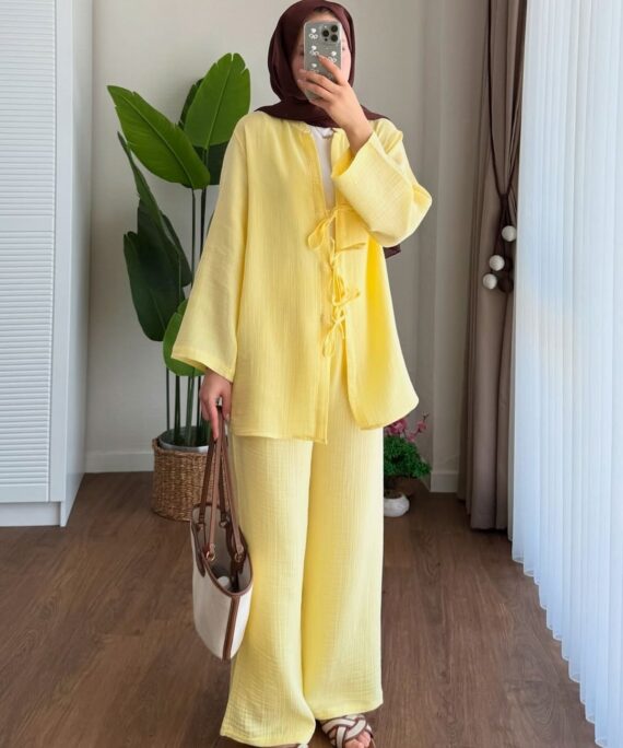 Elvin İkili Takım TK100150 - Ayçiçeği