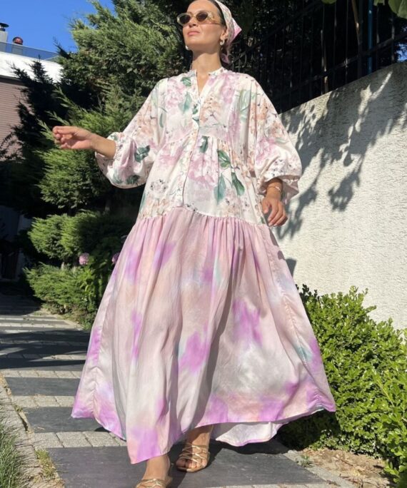 Helen Desen Elbise  L100205  - Pamuk Şekeri