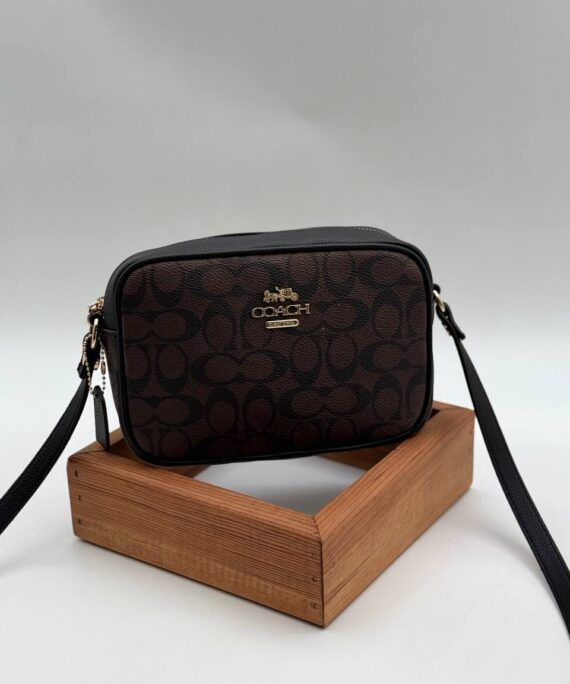 Coach postacı kahve siyah