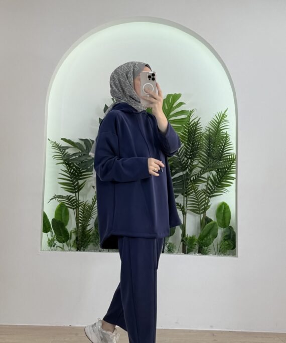 Minya Oysho İkili Takım TK100288- Lacivert