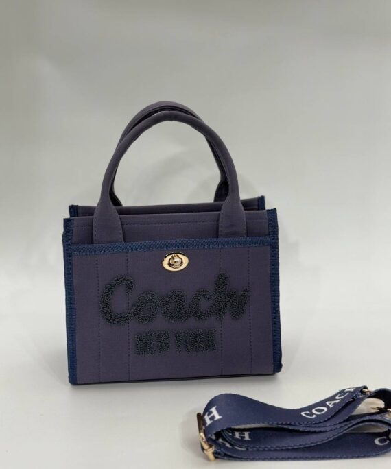 Coach canvas küçük boy lacivert