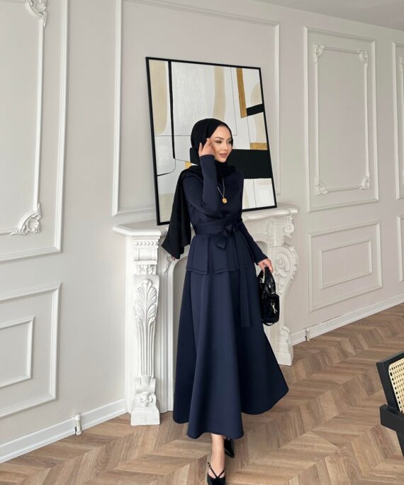 Esla Scuba Etekli Takım(ŞAL HEDİYE) TK100432 - Lacivert