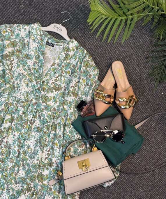 Chloe Elbise  -1221- Mint