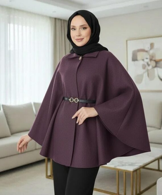 Luna Panço Ceket (Kemer Hediye) CKT100400 - Mor