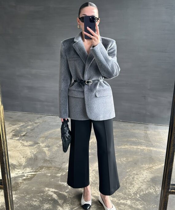 Palazzo Çımalı Pantolon  PNT100134 - Siyah