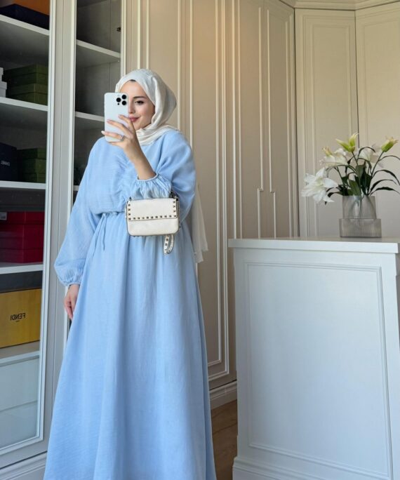 Perla Elbise  L100200 - Mavi