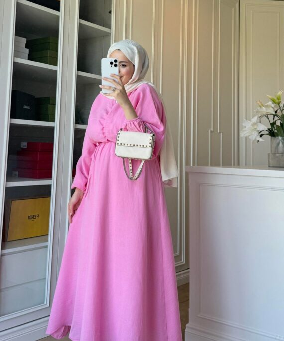 Perla Elbise  L100200 - Pembe