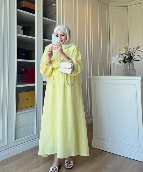 Perla Elbise  L100200 - Sarı