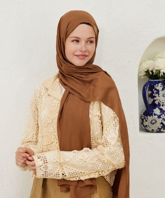 Rami Pamuk Şal 741074 - Tarçın