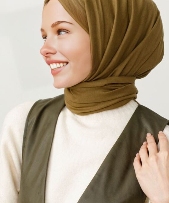 His Serisi Pamuk Şal- Mocha Esintisi