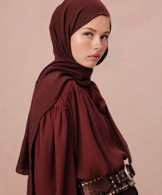 His Serisi Pamuk Şal -Acı Kahve