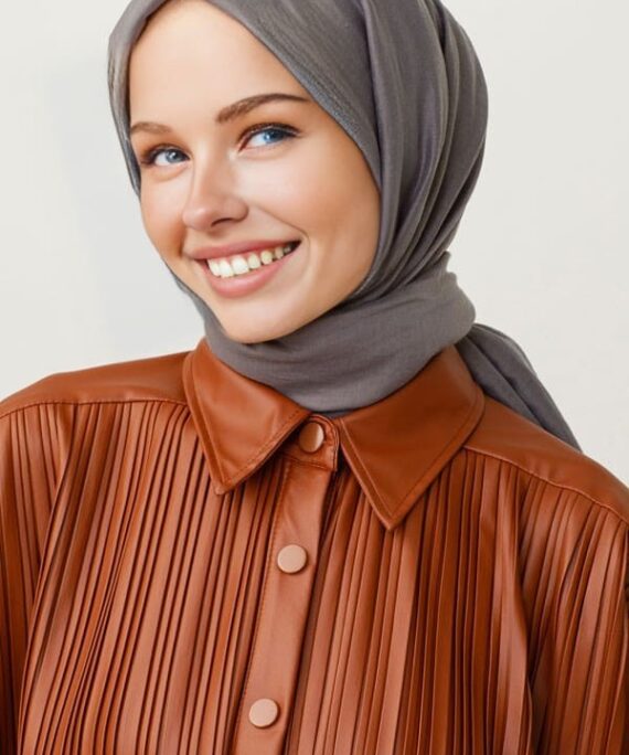 Oxygen His Serisi Pamuk Şal - Füme