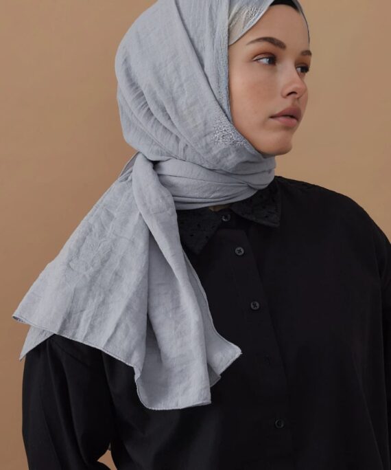 Oxygen His Serisi Pamuk Şal - Gri